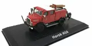 ATLAS EDITIONS - HORCH H3A FIRE ENGINE - 1:72 - BOXED WITH DISPLAY STAND