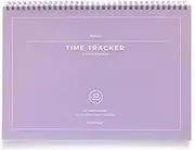PAPERIAN Believe TIME Tracker - A4 Size Wirebound Undated Study Planner/to do List/Scheduler Violet