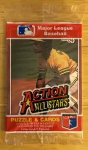 1984 Donruss Action All Stars Pack Rickey Henderson Athletics Bob Horner Braves