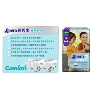 瑞典 麗貝樂 嬰兒紙尿褲Comfort(NB/1號~XXXL/7號)