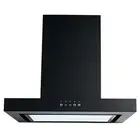 Omega 60cm Canopy Rangehood - Black ORC60MB