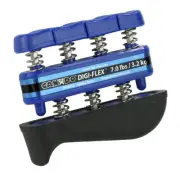Cando Digi-Flex Hand Exerciser - Blue, Heavy - Finger (7.0 Lb) / Hand (23.0 Lb)