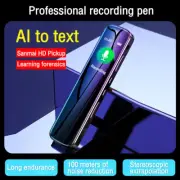 Digital Voice Recorder Audio Pen Sound Voice Activated Recording Device Earphone