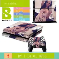 在飛比找蝦皮購物優惠-支持客製化 PS4手把 搖桿 主機全套貼紙貼膜 皮膚 痛機貼