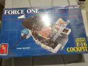 AMT General Dynamics F-16 Cockpit 8693 Model Kit Brand New Factory Sealed