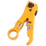 NEW UNIVERSAL CABLE WIRE JACKET STRIPPER w/CABLE CUTTER