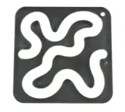 Quilter's Template Meander Guide for Quilting 5 Inch Design New Heavy Plastic