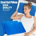 Cool Gel Pillow Insert Heat Absorb Pad Car Seat Wheelchair Bed Cushion 30x40CM