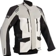 Lindstrands Storbo, textile jacket waterproof , color: Light Grey/Black , size: 56