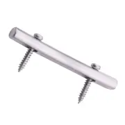 Authentic Original Floyd Rose String Retainer w/ Screws; Satin Chrome