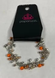 Paparazzi Aquatic Adventure Orange Bracelet