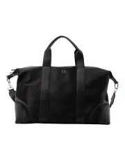 [Mocha] Ebby Weekender Tote in Black