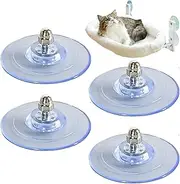 Cat Hammock Suction Cup | Cat Window Bed Seat Replacement Suction Cup PVC,Cat Window Bed Seat Replacement Maximum Weight 20 Kg with Screws for Cat Bed