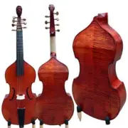 Baroque Style SONG Maestro 7 strings 29" viola da gamba,carving Wowen scroll