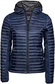 [Tee Jays] Womens/Ladies Aspen Crossover Jacket (UK Size: S) (Navy/Navy Melange)