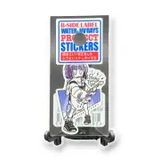 Quirky Fun Japan Sticker Cute Girl Electric Guitar Decal B-Side Label