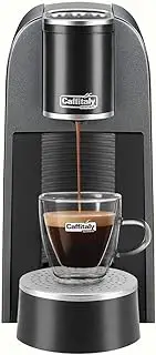 Caffitaly Arka S33R Coffee Machine for Original Capsules, Compact, Fast and Quiet, Multi-Drink System, Automatic Dosing, Fast Ignition, Automatic Shut-Off, 42 kWa,
