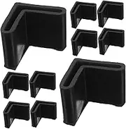 Tofficu 30Pcs Non Slip Rubber Furniture Leg Caps Shaped Angle Pads for Table Chair Feet Durable Protectors to Prevent Scratches Noise Sliding for Various Furniture Types