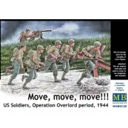 Masterbox #35130 1/35 Move,move US Soldiers, Operation Overlord Period, 1944
