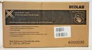 Box of 6 Ecolab 6000230 EQUI-MILD foam antimicrobial Hand soap 750 ml refill