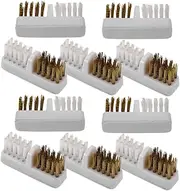 OSOLADY Nail Cleaning Brush Kit 10pcs Nail Drill Brush Nail Polish Brush for Efficient Nail Dust Removal