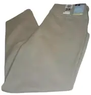 DOCKERS Women's FLAT FRONT SLIMMING STRAIGHT LEG WOVEN PANTS SIZE 14M