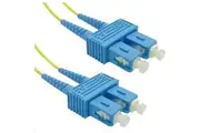 Dynamix FSM-SCSC-1 OS1 SC to SC Fibre Lead - 1m - Yellow 9 Micron - Duplex -