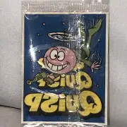 Quisp Quaker Cereal Mini Iron-On Shirt Transfer Cereal NOS Sealed