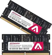 Acclamator 64GB Kit (32GB×2) DDR5 5600MHz Laptop Notebook 1.1V CL46 PC Computer Memory Module Ram Upgrade