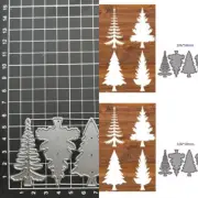 Tree Metal Cutting Dies Stencils Scrapbooking Paper Card Template Embossed Mold