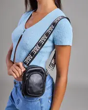 [Ava And Ever] Ava And Ever Women's Onyx Messenger Bag in Black One Size Black