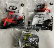 McDonalds Happy Meal Toy Incredibles 2 Mrs. Incredible Edna Elasticycle 2018