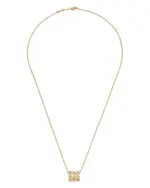 Dinh Van 18K Yellow Gold Pulse Diamond Pendant Necklace, 17.7