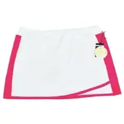 NEW Tail Activewear UPF 50+ Golf Tennis Neon Coral Hem Pull On Skirt Skort 2XL