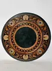 2' green Marble Inlay Work Side Table Top Handcrafted Home Decorative c2