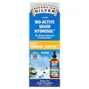 Sovereign Silver, Bio-Active Silver Hydrosol™ Dropper-Top, Daily + Immune Support, 10 PPM, 8 fl oz (236 ml)