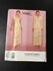 Vogue VTG 97 Emanuel Ungaro Maxi Dress Sewing Pattern 12/14/16 New