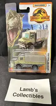 2022 Matchbox Jurassic World Dominion Mercedes-Benz Unimog U5023 Mattel Die Cast