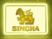 Singha Beer Acrylic 14"x10" Light Lamp Neon Sign Glass Bar Club Show Decor AL