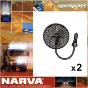 2 x Narva 12V Vehicle Fans with High/Low Setting and Cigarette Lighter Plug