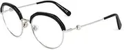 [Moncler] ML5126-016 Eyeglass Frame METAL 51mm, Shinny Palladium