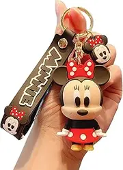 [UIHJASO] Cute Cartoon Keychains for Girls Boys, Backpack Key Chain Accessories Wristlet Key chain Car Charms