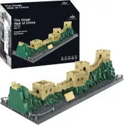 Great Wall of China Building Block Set (1407 Pieces) China'S Great Wall Famous L