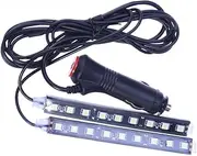 FUNOMOCYA Car Led Interior Lights Led Strip Lights Atmosphere Neon Strip for Car Easy Install
