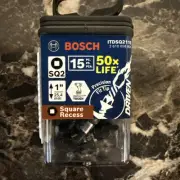 Bosch Driven 1/4-in Impact Driver Bit (15-Piece)