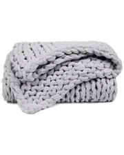 Home Collection Chunky Knit Throw Blanket