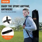 Badminton Net Height Adjustable Volleyball Net 10ft Wide Foldable Pickleball Net Portable Easy Setup Tennis Net Set with Poles Stand and Carry Bag