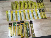 Large Lot New Old Stock Hanson Drill Bits All USA-made Vintage