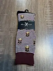 Marc Ecko Socks Men's Dress Casual Novelty Crew Size 6-12 New