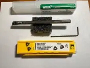 Metal Cutting Tools,WIDIA/Kennametal GSBIW1/4”-.285 Min Bore Bar + WPHT Ins-5pcs